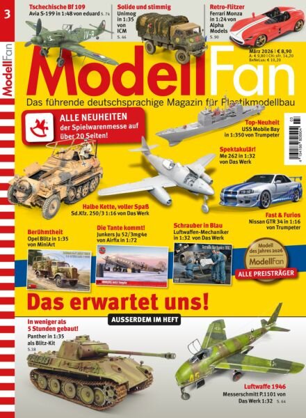 ModellFan – Marz 2026 Cover