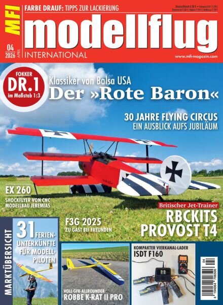 Modellflug International – April 2026 Cover