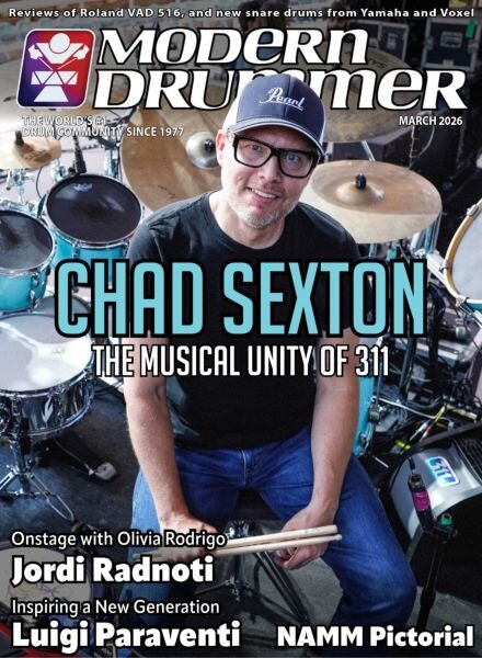 Modern Drummer – March 2026 Cover