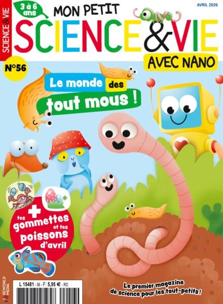 Mon Petit Science & Vie avec Nano – Avril 2026 Cover