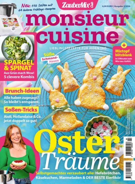 Monsieur Cuisine by Zaubermix – Ausgabe 2 2026 Cover