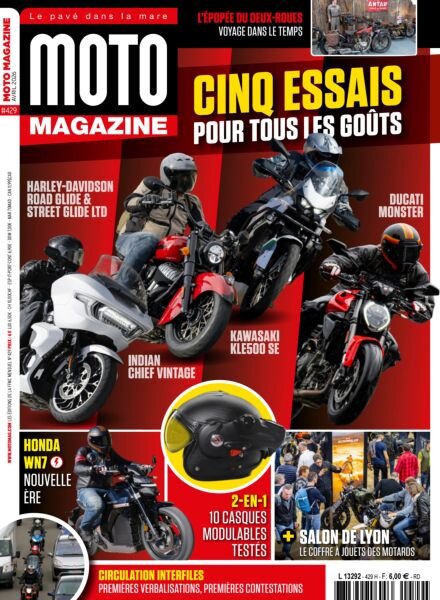 Moto Magazine – Avril 2026 Cover