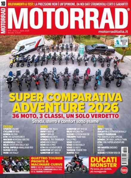 Motociclismo Motorrad – Aprile 2026 Cover