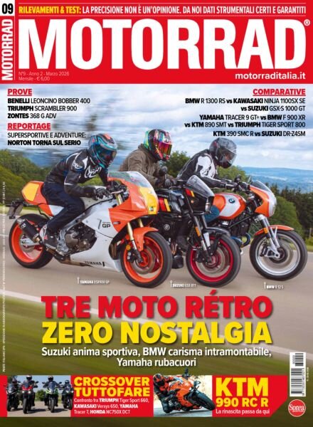 Motociclismo Motorrad – Marzo 2026 Cover