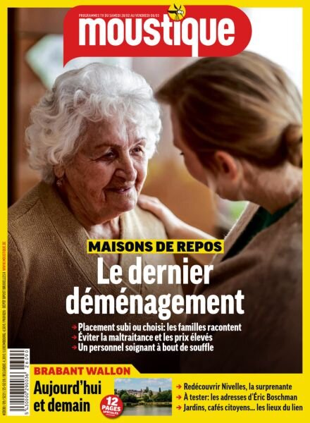Moustique Magazine – 25 Fevrier 2026 Cover