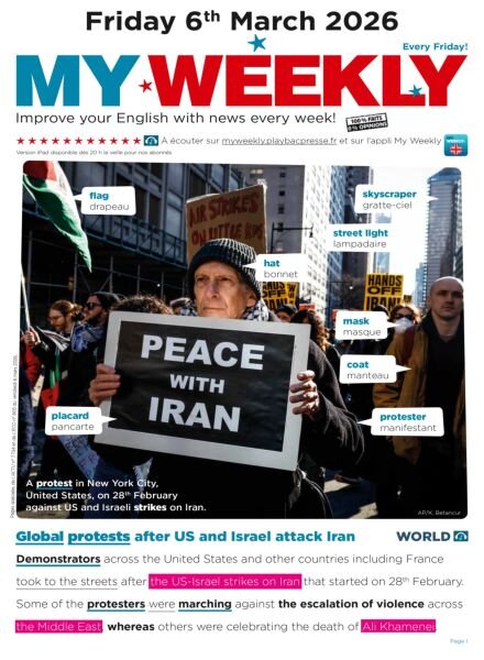 My Weekly fr – 6 Mars 2026 Cover