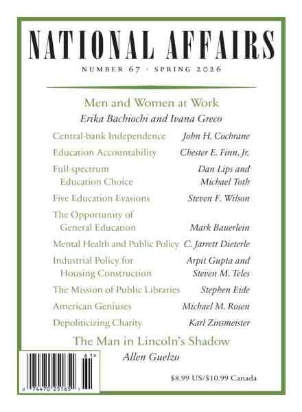 National Affairs – Spring 2026 Cover