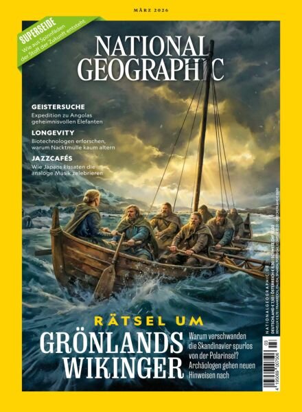 National Geographic Germany – Marz 2026 Cover
