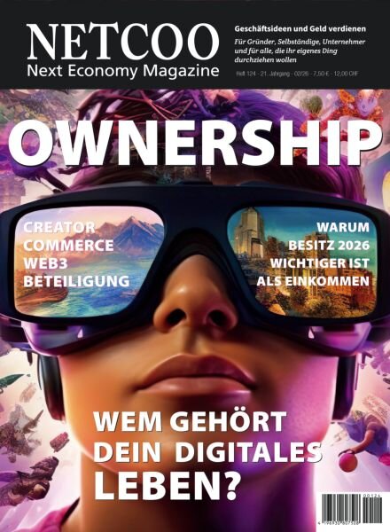 Netcoo Next Economy Magazine – Februar 2026 Cover