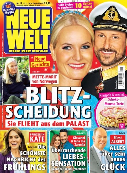 Neue Welt – 11 Marz 2026 Cover