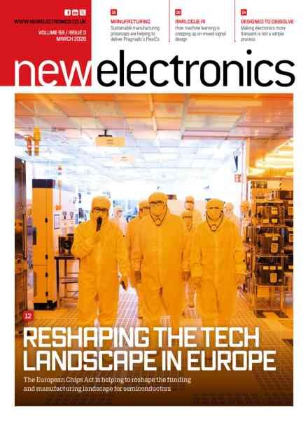 New Electronics – March 2026 Cover