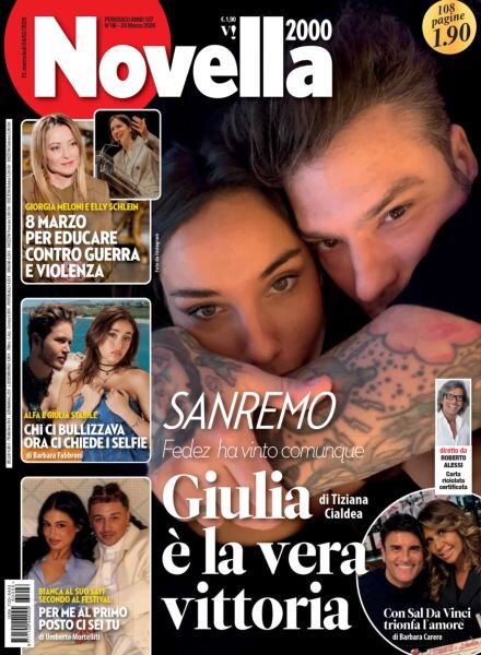 Novella 2000 – 24 Marzo 2026 Cover