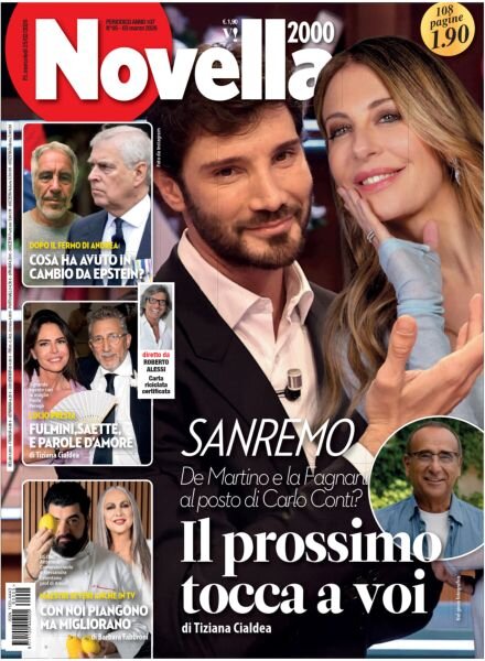 Novella 2000 – 3 Marzo 2026 Cover