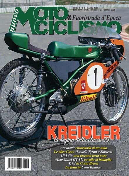 Nuovo Motociclismo d’Epoca – Marzo 2026 Cover