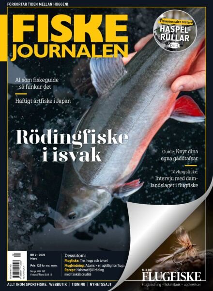 Nya Fiskejournalen – Mars 2026 Cover