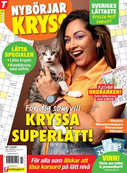 NybOrjarkryss – Mars 2026 Cover