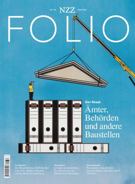 NZZ Folio – Marz 2026 Cover