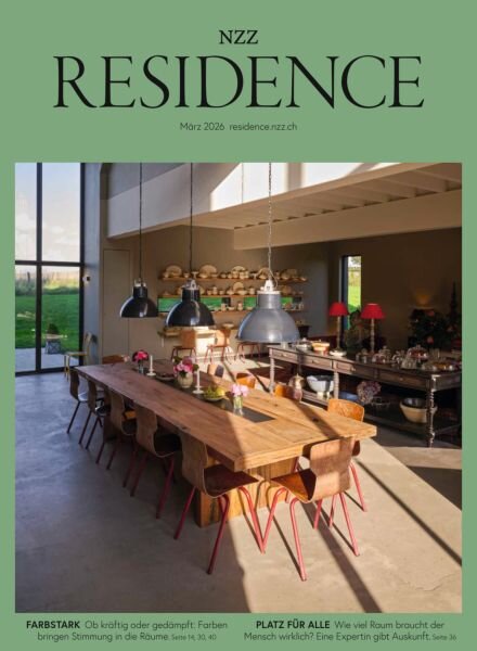NZZ Residence – Marz 2026 Cover