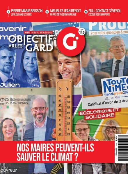 Objectif Gard – 10 Mars 2026 Cover