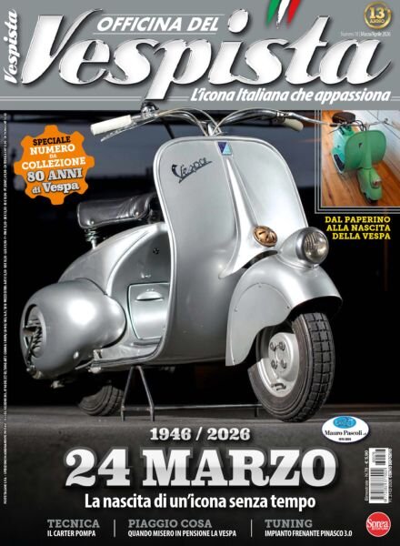 Officina del Vespista – Marzo-Aprile 2026 Cover