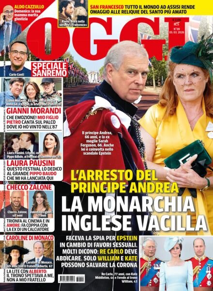 Oggi – 5 Marzo 2026 Cover