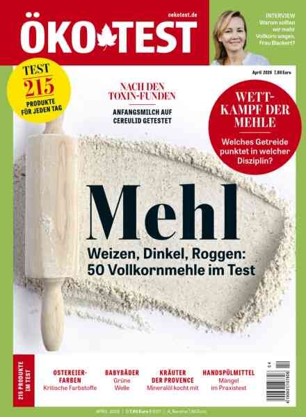 Okotest – April 2026 Cover