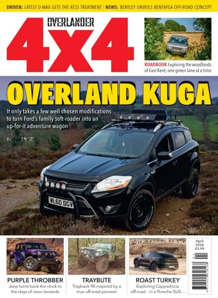 Overlander 4×4 – April 2026 Cover