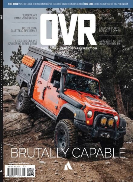 OVR Outdoor Vehicle Recreation – April-May 2026 Cover