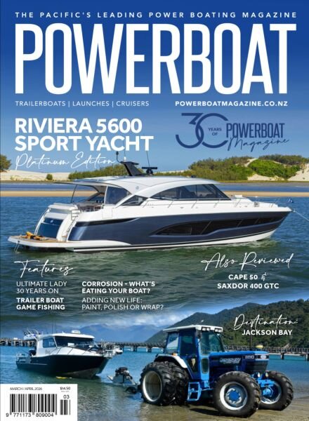 Pacific PowerBoat Magazine – March-April 2026 Cover