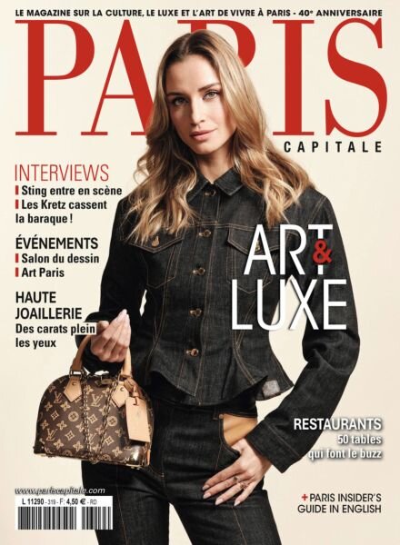 Paris Capitale – Mars 2026 Cover