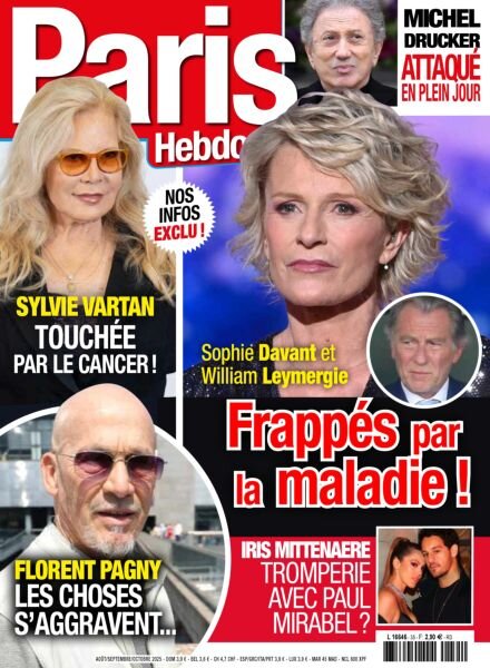 Paris Hebdo – Aout-Septembre-Octobre 2025 Cover