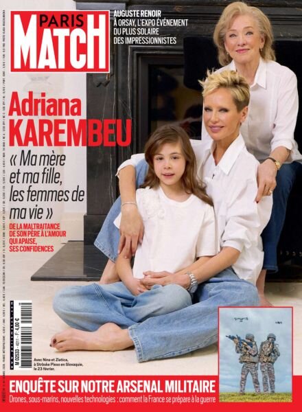 Paris Match – 12 Mars 2026 Cover