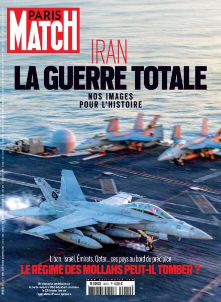 Paris Match – 5 Mars 2026 Cover