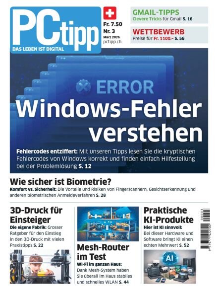 PCtipp – Marz 2026 Cover