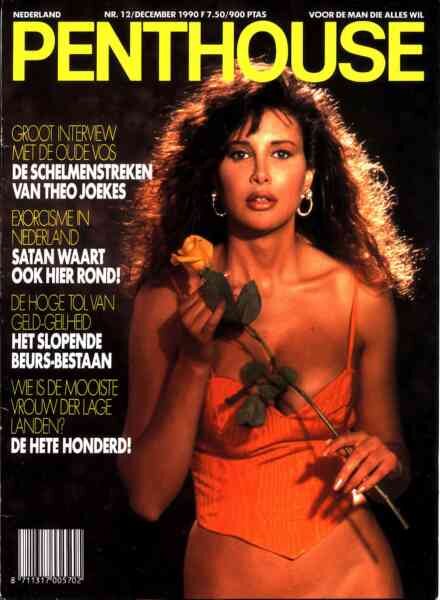 Penthouse Netherlands – Nr 12 December 1990 Cover
