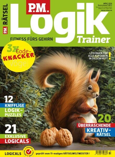 PM Logik Trainer – Marz 2026 Cover