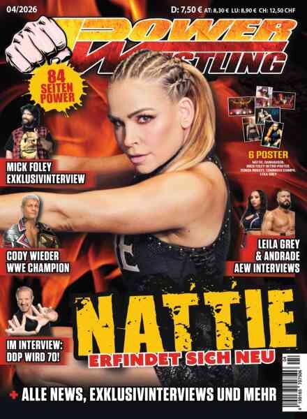 Power-Wrestling – April 2026 Cover