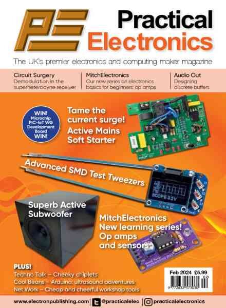 Practical Electronics – February 2024 Cover