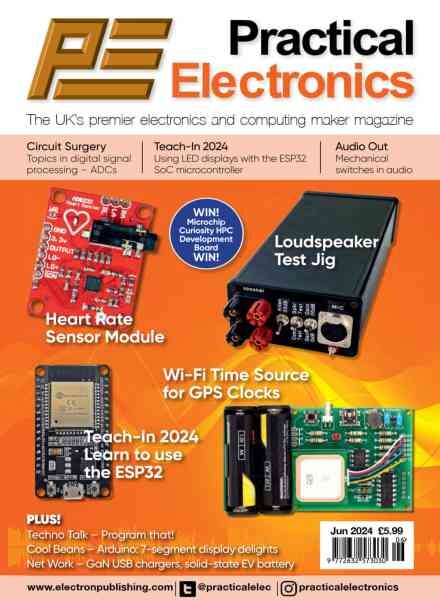 Practical Electronics – June 2024 Cover