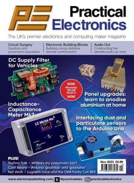 Practical Electronics – November 2023 Cover