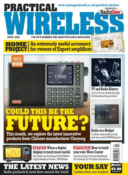 Practical Wireless – April 2026 Cover