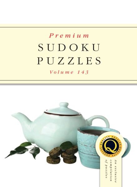 Premium Sudoku Puzzles – Issue 143 2026 Cover