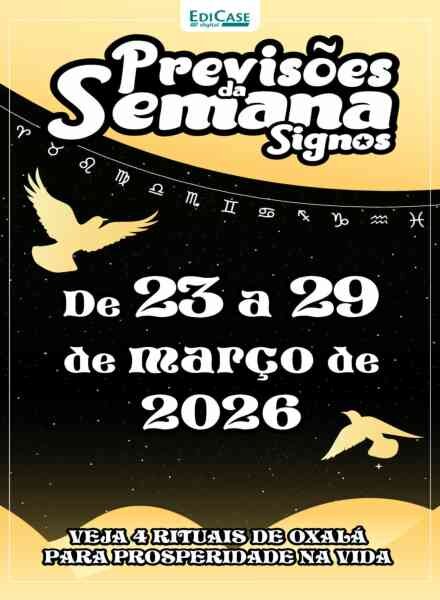 Previsoes da Semana – 23 Marco 2026 Cover