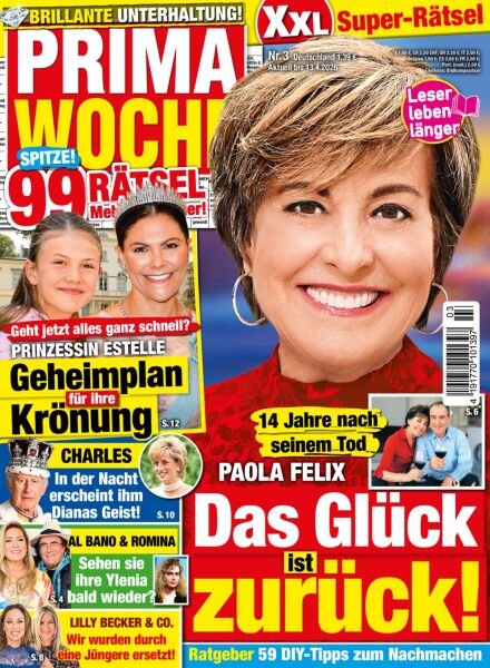 Prima Woche – Marz 2026 Cover