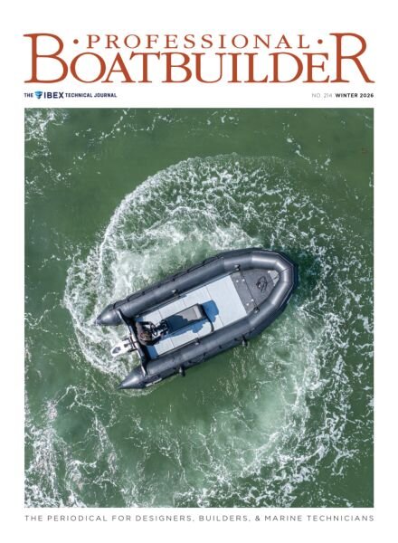 Professional BoatBuilder – Winter 2026 Cover