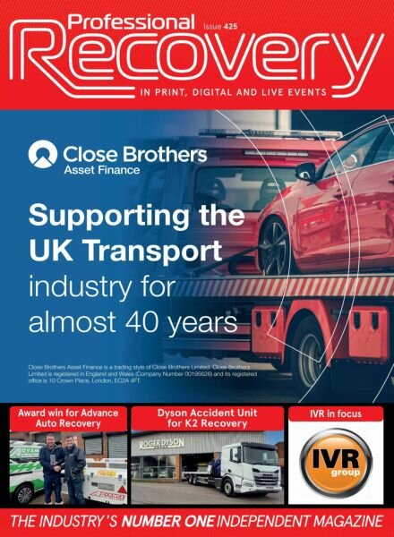 Professional Recovery Magazine – Issue 425 2026 Cover