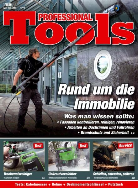 Professional Tools – April-Juni 2026 Cover