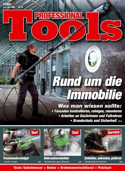 Professional Tools – April-Mai-Juni 2026 Cover