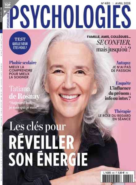 Psychologies France – Avril 2026 Cover