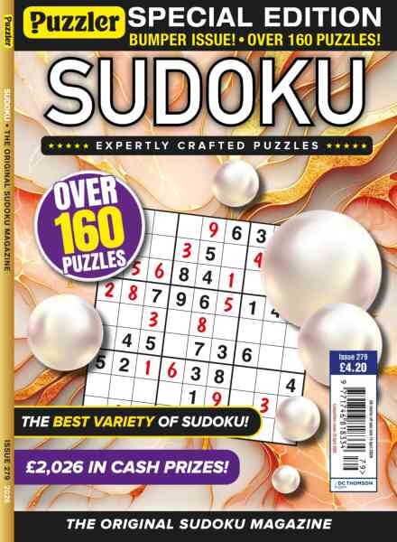 Puzzler Sudoku – Issue 279 2026 Cover